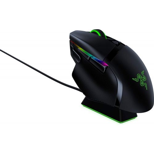 레이저 Razer Basilisk Ultimate Wireless Gaming Mouse with Charging Dock