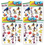 Disney Studio Disney Mickey Mouse Clubhouse Stickers 4 Pack ~ 100 Disney Mickey Stickers for Mickey Mouse Party Supplies Party Favors Disney Birthdays and More (Mickey Stickers for Kids)