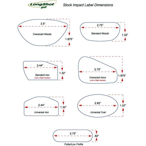  LongShot Golf Standard Putter/Low Profile Roll