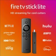 [아마존베스트]Amazon Introducing Fire TV Stick Lite with Alexa Voice Remote Lite (no TV controls) | HD streaming device | 2020 release