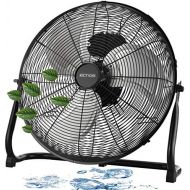 [아마존베스트]Echos Floor fan | Diameter 46 cm | 102 m3/min air flow | 1,350 rpm | 3 speed settings | power wind machine | air cooler | floor fan | room cooler | floor fan | fan.