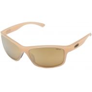 Revo Harness RE 4071 09 BL Polarized Wrap Sunglasses, Crystal, 61 mm