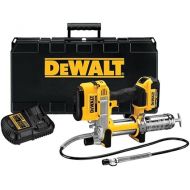 DEWALT 20V MAX Grease Gun Kit, Cordless, 42” Long Hose, 10,000 PSI, Variable Speed Triggers, Battery and Charger Included (DCGG571M1)