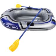 Diydeg Kayak, Double Valve Inflatable Dinghy, Outdoor Rafting Inflatable Boat, for Fishing Sailing