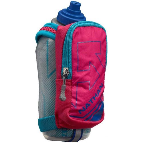  [아마존베스트]Nathan SpeedDraw Plus Insulated Flask, Handheld Running Water Bottle. Grip Free for Runners, Hiking etc.