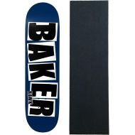 Baker Skateboard Deck Riley Hawk Matte Navy 8.25 x 31.5 with Grip