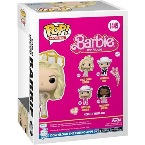 펀코 Funko Pop! Movies: Barbie - Gold Disco Barbie