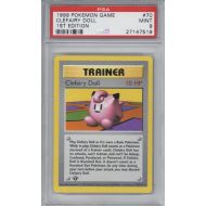 Autographs-For-Sale Clefairy Doll 1999 Pokemon First 1st Edition Base Shadowless Card #70 PSA 9