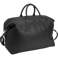 Royce Leather Luxury Duffel Bag Luggage Handcrafted in Leather, Black, One Size