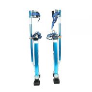 Drywall Stilts 24-40 Inch Height Adjustable Lifts Aluminum Tool with Protective Knee Pads and Non-Slip Work Stilts for Painting Finishing Pruning Branches Cleaning