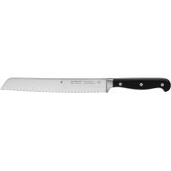 WMF Spitzenklasse Plus Bread Knife, Double Serrated Edge, 31.5 cm, Bread Knife, Made in Germany, Performance Cut, XL Handle, Serrated Edge, Blade 20 cm