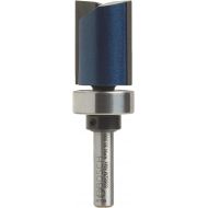 Bosch 85682MC 3/4 In. x 1 In. Carbide-Tipped Double-Flute Top-Bearing Straight Trim Router Bit