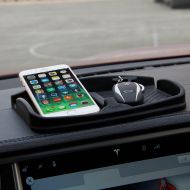 [아마존베스트]topfit Anti-Slip Car Dash Grip Pad for Cell Phone, Keychains, Sun Glasses,Stand for Navigation Cell Phone (Black)