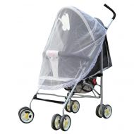 Efaster Baby Mosquito Insect Net,Infant Mosquito Fly Insect Net Mesh Buggy Cover,for Strollers,Car Seats,Cradles,Pushchair,Pram,Most Cribs, Bassinets & Playpens,Portable & Durable,