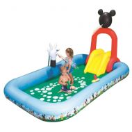 Treslin Baby Large Inflatable Swimming Pool， with Inflatable Slide Pool， Child Baby Kids Infant Bath Tub Inflatable Baby Swimming Pool，