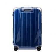 Sunikoo Luggage Cover for Rimowa HYBRID Suitcase Clear PVC Protector Transparent Protective Case with Black Zipper 883.63 Check-In M