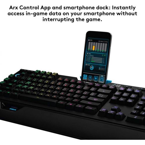  [아마존베스트]Logitech G910 Orion Spectrum RGB Wired Mechanical Gaming Keyboard