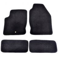 Floor Mats Fits 2000-2007 Ford Focus | 3 4 5Dr OEM Factory Fitment Car Floor Mats Front & Rear Nylon by IKON MOTORSPORTS | 2001 2002 2003 2004 2005 2006