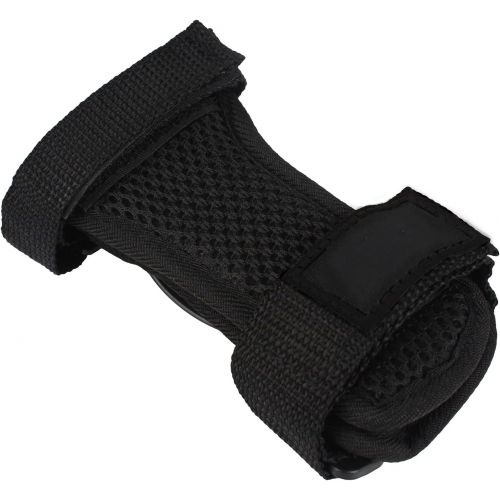  Andux Ski Gloves Extended Wrist Palms Protection Roller Skating Hard Gauntlets Adjustable Skateboard Gauntlets Support HXHW-03