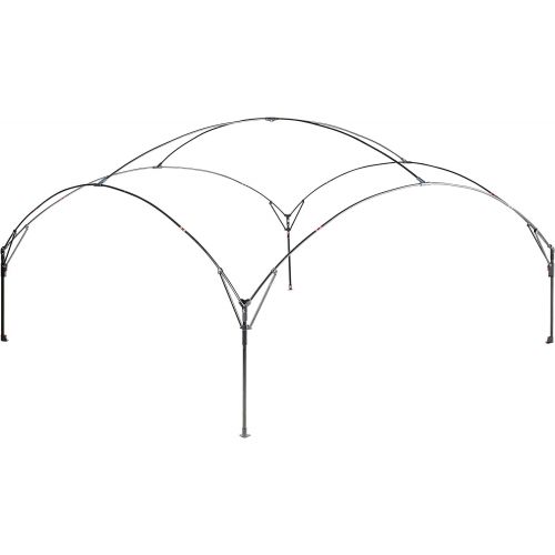 콜맨 Coleman Gazebo, Fastpitch Shelter for Garden and Camping, Sturdy Steel Construction, Large Tent, Portable Sun Shelter with Protection SPF 50
