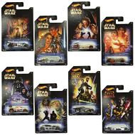 Hot Wheels Star Wars Diecast Cars Complete Set of 8
