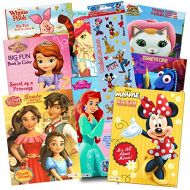 Disney Coloring Books for Kids Toddlers Bulk Set Bundle 8 Disney Books with Stickers and Door Hanger (Minnie Mouse and Friends)