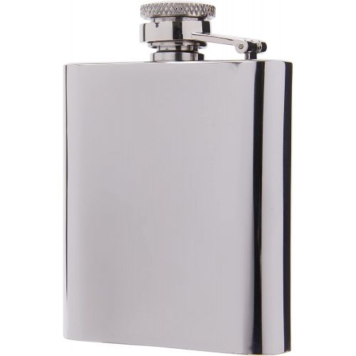  [아마존베스트]Zippo Flask, Silver, One Size