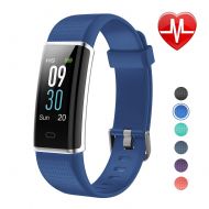 LETSCOM Fitness Tracker, Heart Rate Monitor Watch with Color Screen, IP68 Waterproof, Step Counter, Calorie Counter, Sleep Monitor, Pedometer, Smart Watch for Kids Women and Men