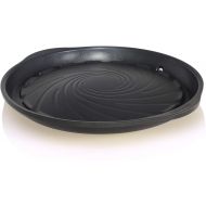 TECHEF - Stovetop Korean BBQ Non-Stick Grill Pan with New Safe Teflon Select Non-Stick Coating (PFOA Free) (Black)