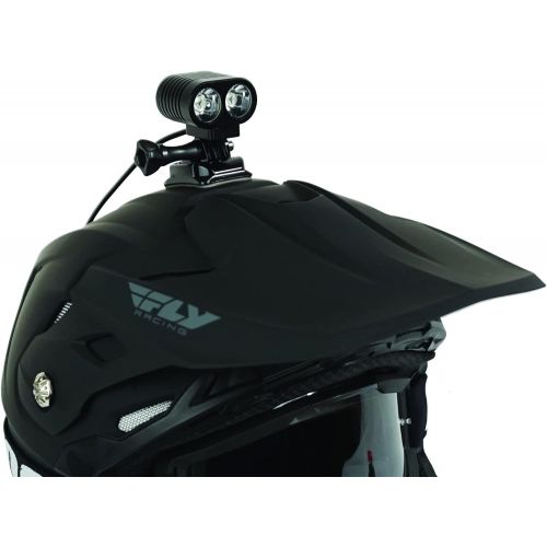  [아마존베스트]Oxbow Gear Voyager Dirt Bike Helmet Light Kit with Rechargeable Battery, Compatible with GoPro Mounts, 2100 Lumens, 3 Hours on High Beam