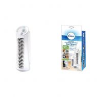 Febreze FHT190W HEPA-Type Tower Air Purifier with FRF102B Replacement Dual Action Filter, 2-Pack