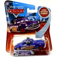 Mattel Disney / Pixar CARS Movie 155 Die Cast Car with Lenticular Eyes Series 2 Pit Crew Member Fabulous Hudson Hornet