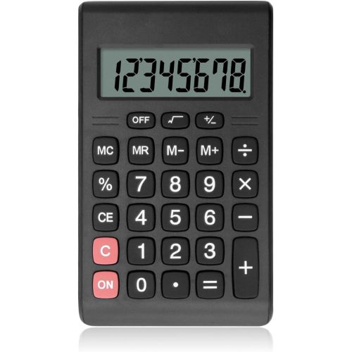  Calculator, Helect Compact Design Standard Function Handheld Portable Calculator - H1007