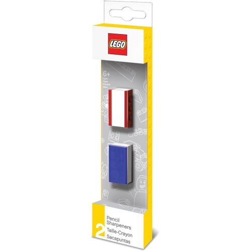  Lego 2 Count Pencil Sharpners