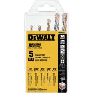 DEWALT DWA56015 Multi-Material Drill Bit Set, 5-Piece