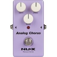 NUX Analog Chorus Guitar Effect Pedal the legendary chorus sound from the 80s, authentic Chorus effect from warm subtle shimmer to near-vibrato wobbles
