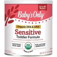 Babys Only Organic Babys Only LactoRelief with DHA & ARA Toddler Formula - Non GMO, USDA Organic, Clean Label Project Verified, 12.7 oz (Pack of 6)