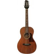 Sawtooth Mahogany Series Solid Mahogany Top Acoustic-Electric Parlor Guitar