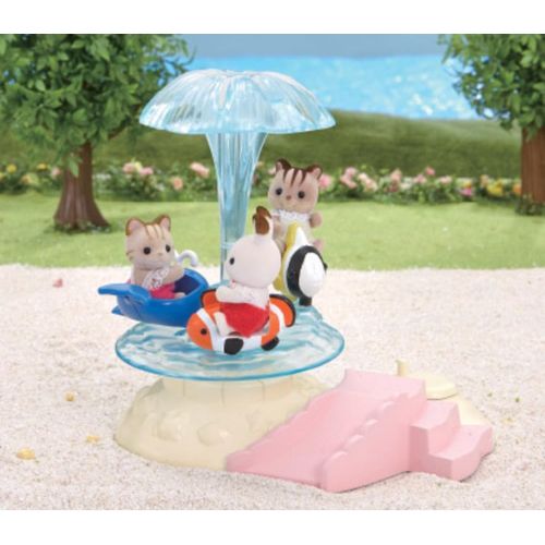  Visit the Calico Critters Store Calico Critters Seaside Merry-Go-Round