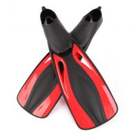Zorayouth-outdoor Diving Snorkeling Fins Comfortable Snorkeling and Swimming Travel Fins Flipper for Swimming and Snorkeling (Color : Red, Size : XS 36-37)