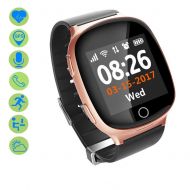 Joyeer Smart Watch Heart Rate Monitor GPS+LBS+WIFI Positioning SOS Wristband Fitness Tracker Sedentary Reminder Safty Fence Smartwatch for Elderly