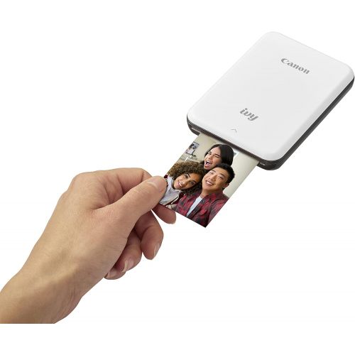 캐논 Canon IVY Mini Photo Printer for Smartphones (Slate Gray) - Sticky-back prints, Pocket-size
