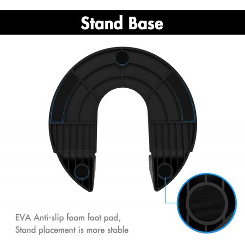  [아마존베스트]M AMVR AMVR VR Headset and Touch Controllers Display Stand, Helmet & Handle Holder Mount Station for Oculus Quest 2 (Black)