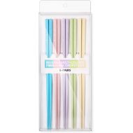 [아마존베스트]Hiware Reusable Fiberglass Chopsticks Dishwasher Safe, Lightweight, Multicolor - 5 Pairs Gift Set