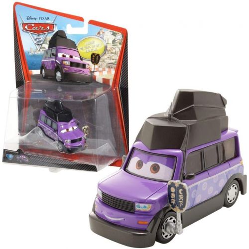 마텔 Mattel Disney / Pixar CARS 2 Movie 155 Die Cast Car Oversized Vehicle #11 KIMURA KAIZO
