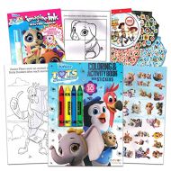 Classic Disney Disney Jr. T.O.T.S. Coloring and Activity Book Bundle for Boys, Girls ~ T.O.T.S. Drawing and Mess Free Coloring Book Set for Kids with Toy Story Stickers (T.O.T.S. Party Supplies a