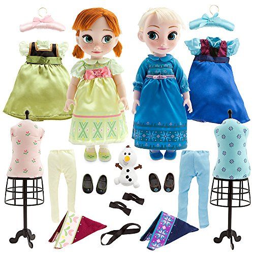 디즈니 Disney Anna and Elsa Doll Gift Set Animators Collection