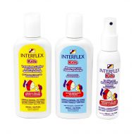 Lice Prevention Interflex Kids All Natural Shampoo, Treatment and Repellent Combo
