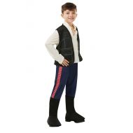 Rubies Star Wars Classic Childs Deluxe Han Solo Costume, Large