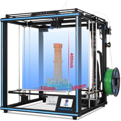  TRONXY X5SA 3D Printer Rapid Assembly DIY Kit Auto Leveling Filament Sensor Resume Print Cube Full Metal Square with 3.5 inch Touch Screen Large Printing Size 330330400